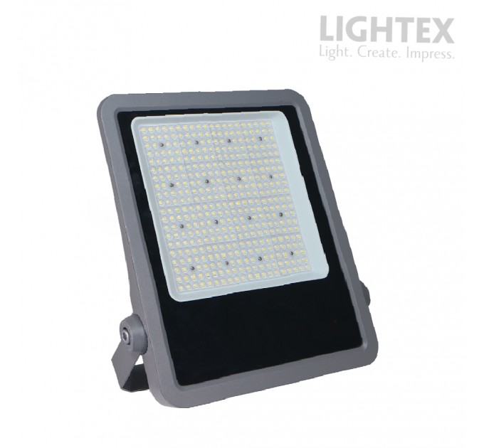 LED прожектор PROFI 200W 5000K 30000lm 90D IP65 сив Lightex