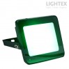 LED прожектор SLIM черен 30W зелен 2250lm IP65  Lightex