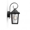 Philips Градински фенер BUZZARD 1xE27 max10W LED IP44 черен