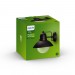 Philips Градински фенер HOVERFLY 1xE27 max10W LED IP44 черен