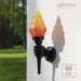 Градински фенер ATHINA 1xЕ27 черен 150x470mm IP44 Lightex