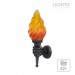 Градински фенер ATHINA 1xЕ27 черен 150x470mm IP44 Lightex