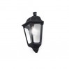 Аплик IESSE черен 1xЕ27 IP55 Fumagalli