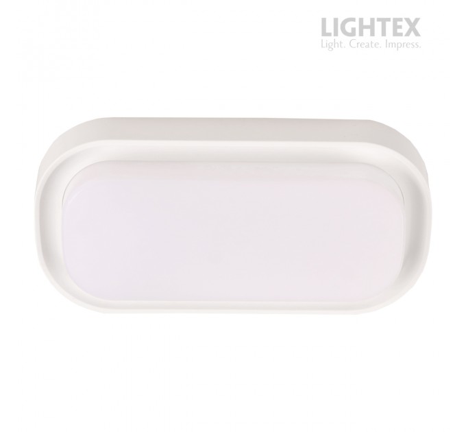 LED аплик LAOS 15W 220V 4000К 1200lm бял IP65  256x127x55mm Lightex