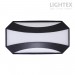 LED аплик GOBI 20W 220V 4000К 1600lm черен IP54  255x135xH70mm Lightex