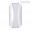 LED аплик GOBI 20W 220V 4000К 1600lm бял IP54  255x135xH70mm Lightex
