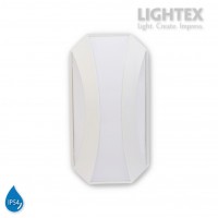 LED аплик GOBI II 20W 220V 4000К 1600lm бял IP54 260x135xH68mm Lightex