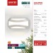 LED аплик GOBI II 20W 220V 4000К 1600lm бял IP54 260x135xH68mm Lightex