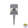 Осветително тяло ESTER SPIKE сиво GX53 LED 7W 3000K/4000K/6500K 800lm IP55 с колче Fumagalli