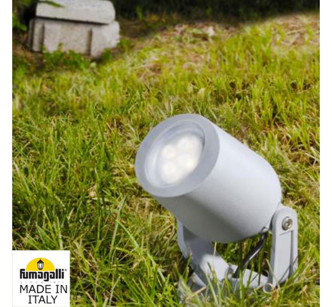 Осветително тяло MINITOMMY EL SPIKE сиво GU10 LED 3.5W 3000K/4000K/6500K 350lm IP66 с колче Fumagalli