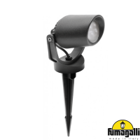 Осветително тяло MINITOMMY EL SPIKE черно GU10 LED 3.5W 3000K/4000K/6500K 350lm IP66 с колче Fumagalli