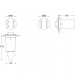 Осветително тяло за вграждане в земя ALDO 2L бяло G9 LED 1.7W 3000K 150lm IP67 Fumagalli