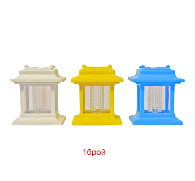 LED соларен фенер CUT 1*0.06W студена светлина 1.2lm IP44 батерия AA Ni-mh 1.2V 100mAh Lightex