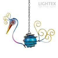LED соларна лампа PEAFOWL 0.05W 3000K 5lm IP44 button cell 1.2V 80mAh Lightex
