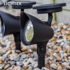 LED соларен прожектор за земя TORRO 0.06W green 2.5lm батерия AA 1.2V 300mAh 12бр./к-кт Lightex