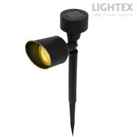 LED соларен прожектор за земя ARNO 0.06W 3000K 2lm IP44 батерия Ni-MH AAA 100mAh 1.5V Lightex