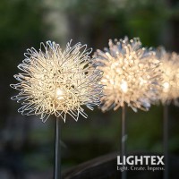 LED соларна лампа DANDELION 0.06W 5000K IP44 батерия 1*AAA ni-mh 200mAh Lightex