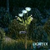 LED соларна лампа SANTE 0.03W 3000K 10lm IP44 AA Ni-MH 1.2V 200mAh синя Lightex