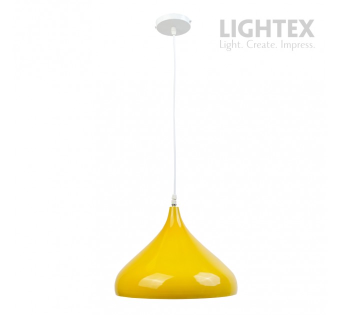 Пендел TESA 1XE27 жълт Ø320 Lightex