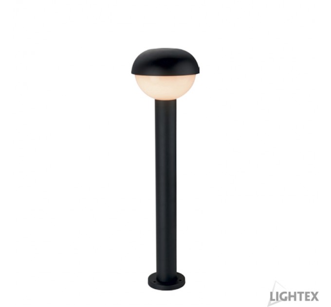 LED Градински стълб MADRID 20W SMD LED 4000K 1200lm 220V 110D IP54 мат.черно 200x600mm Lightex