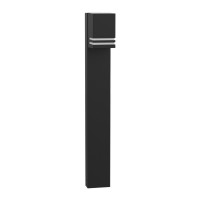 Градински стълб GOMES 1xGU10 IP54 мат.черно 120x78x800mm Lightex