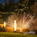 LED градинско тяло ELVIS 220V 18W 3000K/4000K/6000K 1170lm Ø80x120x800mm IP65 черно Lightex