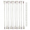 Конектор с кабел 15см 5PIN за водоустойчива LED лента RGBW 6А 12mm 10бр/пакет Lightex