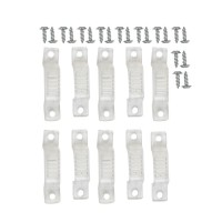 Монтажна скоба за 12mm LED лента IP68 10бр/пакет Lightex