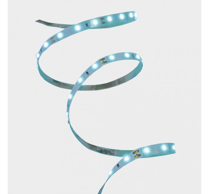 LED лента 2835 60бр/м 12V DC 4.8W/m 106lm/W синя IP20 8мм Lightex /опаковка 5м/