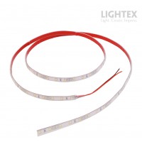 LED лента влагозащитена 2835 60бр/м 12V DC 4.8W/m 104lm/W NW 4000K IP44 силиконово покритие 10мм Lightex /опаковка 5м/