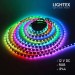 LED лента ECONOMY 5050 60бр/м 12V DC 14.4W 15lm/W RGB IP44 силиконово покритие 10mm Lightex /опаковка 5м/