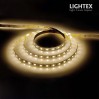 LED лента ECONOMY 2835 60бр/м 12V DC 4.8W/m 102lm/W 3000K IP20 8мм Lightex /опаковка 5м/