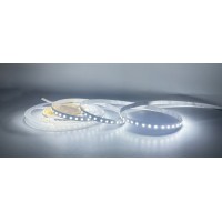 LED лента 2835 120бр/м 24V 9.6W 112lm/W CW 6000K IP20 8мм Lightex /опаковка 5м/