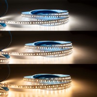LED лента 2835 168бр/м 24V DC 15W/m 100lm/W CCT IP20 10мм Lightex /опаковка 5м/