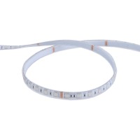 LED лента влагозащитена 5050 60бр/м 24V DC 14.4W 10lm/W RGB IP68 със силиконово покритие и лепило 12мм Lightex /опаковка 5м/