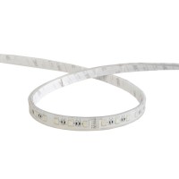 LED лента влагозащитена 5050 60бр/м 24V DC 12W/m 23lm/w RGBW IP68 със силиконово покритие и лепило 16мм Lightex /опаковка 5м/