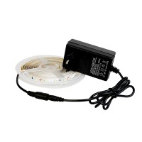 Комплект LED лента 2835 60бр/м 4.8W/m 102lm/W NW 4000K IP20 220V 5м с адаптор Lightex