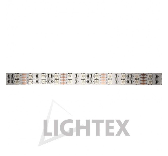 LED лента 5050 120бр/м  12VDC 28.8W/метър IP20 RGB 1680lm/m DP Lightex /опаковка- 5м./