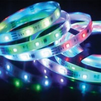 Дигитална LED лента 12V DC 5050 60бр/м 3чипа 840lm/m Lightex  /опаковка- 5м./