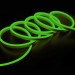 LED Светещ кабел 2835 color 120LED/метър 6W/метър 6x12mm зелен 360lm/m IP65 5m със захранване Lightex