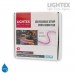 LED Светещ кабел 2835 color 120LED/метър 6W/метър 6x12mm лилав 360lm/m IP65 5m със захранване Lightex