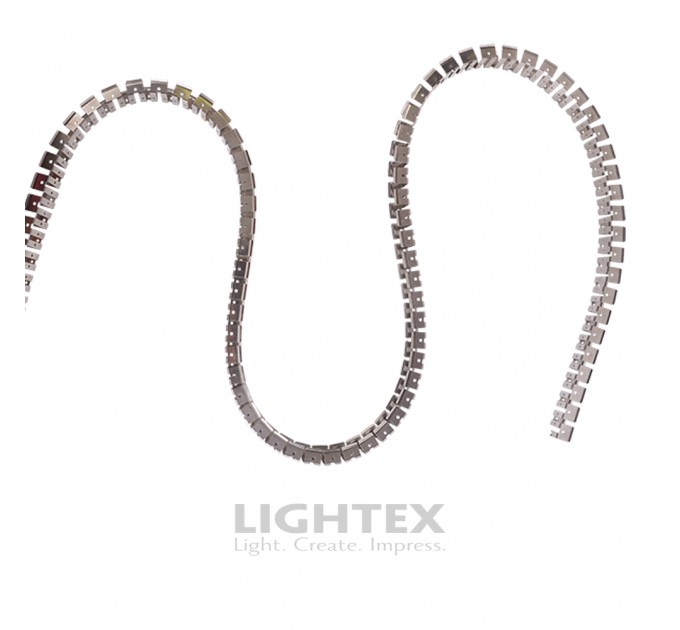 Държачи за гъвкав силиконов профил метален 15.2х7.5mm Lightex