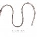 Държачи за гъвкав силиконов профил метален 15.2х7.5mm Lightex