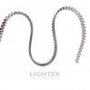 Държачи за гъвкав силиконов профил метален 15.2х7.5mm Lightex