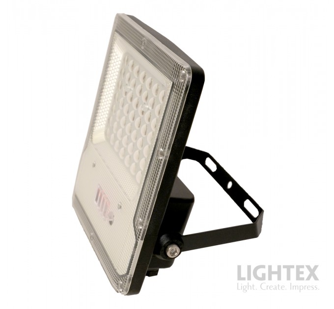 LED прожектор 50W RGB IP65 със соларен панел батерия 3.2V/5Ah дистанционно Lightex