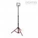 Стойка за прожектор единична max.1.6m червен + сив Lightex