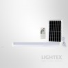 Соларен LED линеен осветител 6W 6500K 540lm battery 3.7V/4000mA IP65 с отделен соларен панел и дистанционно  Lightex