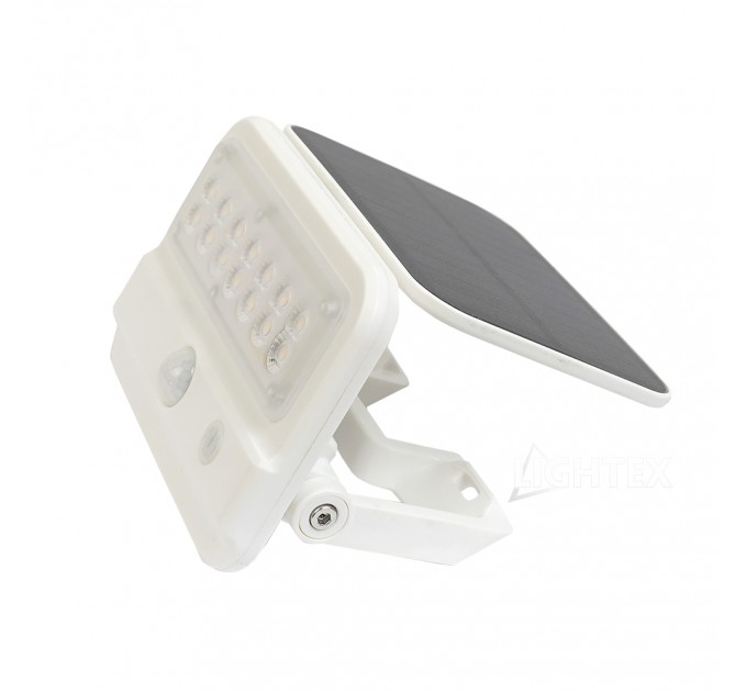 Соларен LED прожектор 4W 4000K 400lm IP54 Li-ion батерия 3.7V 1500mA Lightex