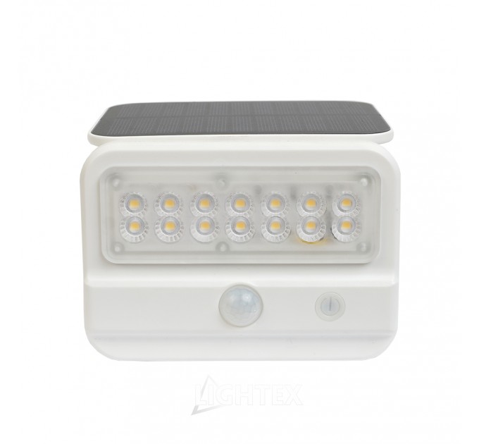 Соларен LED прожектор 4W 4000K 400lm IP54 Li-ion батерия 3.7V 1500mA Lightex