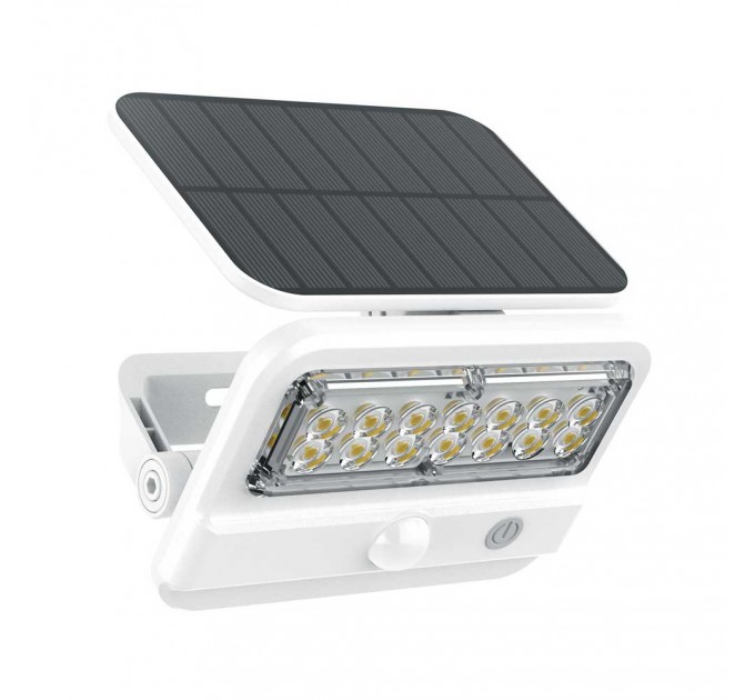 Соларен LED прожектор 7W 4000K 800lm IP54 Li-ion батерия 3.7V 3000mA Lightex